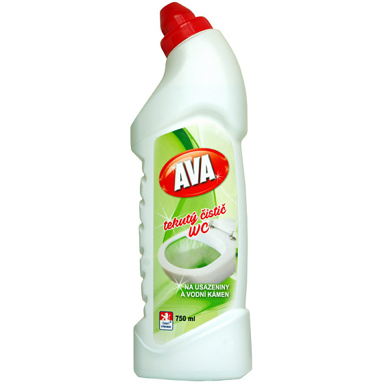 Ava WC tekutý čistič na usadeniny a vodný kameň 750 ml