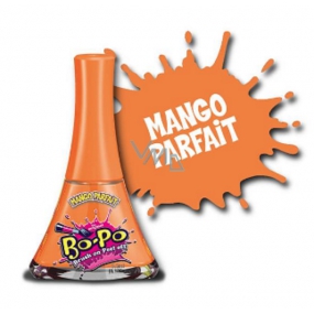 Bo-Po Lak na nechty zlupovaciu oranžový s vôňou Mango Parfait pre deti 5,5 ml