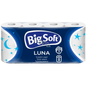 Big Soft Luna Toaletný papier biely 160 kusov 3 vrstvový 8 kusov
