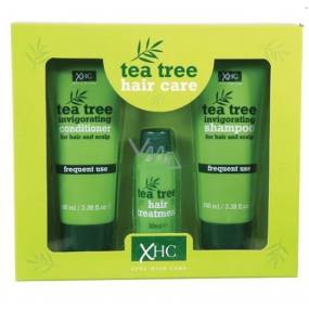 XPE Tea Tree šampón na vlasy 100 ml + kondicioner na vlasy 100 ml + vlasové sérum 30 ml, darčeková sada