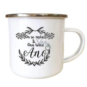 Bohemia Gifts Plecháčik so svadobnou potlačou pre novomanželov 8 cm