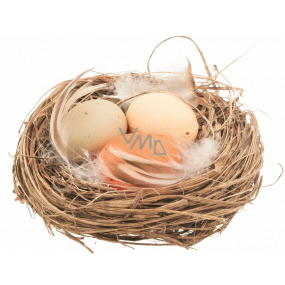 Hniezdo s vajíčkami 7 cm