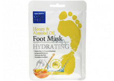Escenti Cool Feet Med & Mandľový olej hydratujúce maska na nohy 1 pár