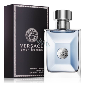 Versace pour Homme parfumovaný deodorant sklo pre mužov 100 ml