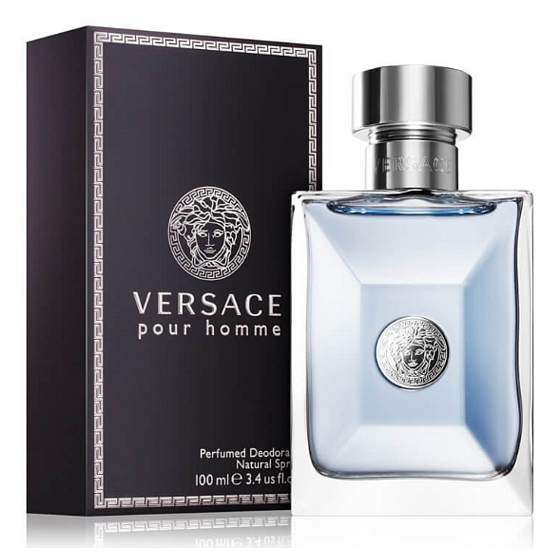 Versace pour Homme parfumovaný deodorant sklo pre mužov 100 ml