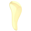 Dtangler Detangling Brush kefa pre ľahké rozčesanie vlasov 18,5 cm Gold