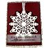 Albi Vianočný ornament s kryštálmi Swarovski na zavesenie s popisom - Nech sa Ti nielen o Vianociach plní tvojej tajné sny, cca 7 x 8 cm