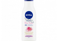 Nivea Rose Touch telové mlieko pre normálnu až suchú pokožku 400 ml