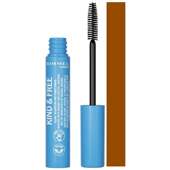 Rimmel London Kind & Free Mascara 002 Brown Black 7 ml