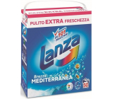 Lanza Brezza Mediterranea - Středomořský vánek prací prášek na bílé a stálobarevné prádlo 50 dávek 3,125 kg