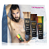 Dermacol Men Agent 3v1 Sensitive Feeling sprchový gél 250 ml + 3v1 Extreme Clean sprchový gél 250 ml + 3v1 Don't Worry Be Happy sprchový gél 250 ml, kozmetická sada pre mužov