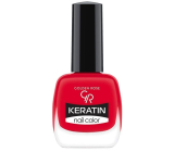 Golden Rose Keratin Nail Color Lak na nechty 36 Červená farba 10,5 ml