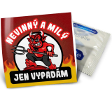 Nekupto Funny Condom Nevinný a roztomilý vzhľad 1 kus