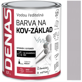 Denas antikorozní barva na kov 0110 Šedá 700 g