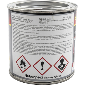 Biopol Paints Silikónová striebrenka, žiaruvzdorná do 500 °C, 350 g