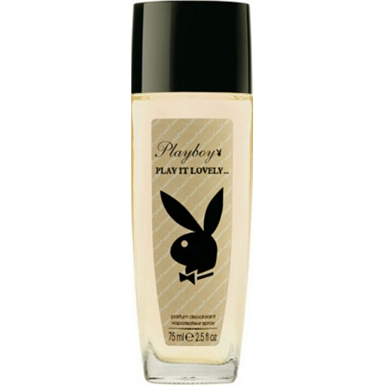 Playboy Play It Lovely parfumovaný dezodorant sklo pre ženy 75 ml