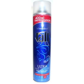 Taft Ultra Silne tužiaci lak na vlasy 400 ml