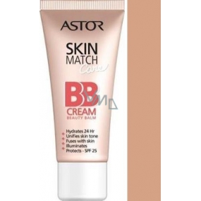 Astor SkinMatch Care 5v1 SPF25 BB krém 200 Nude 30 ml