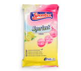 Spontex Sprint Citrus vlhčené univerzálne utierky 40 kusov