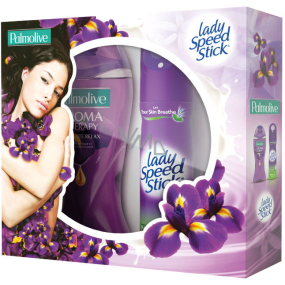 Palmolive Vôňa kvetov Absolute Relax sprchový gel 250 ml + antiperspirant sprej 150 ml, kozmetická sada