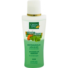 Green Line Clear Active odličovač očného make-upu 125 ml
