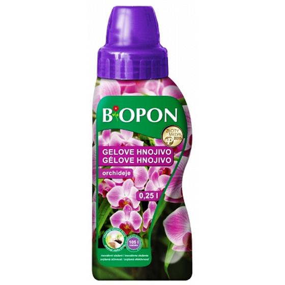 Bopon Orchidey gélové minerálne hnojivo 250 ml