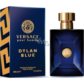Versace Dylan Blue parfumovaný dezodorant sklo pre mužov 100 ml