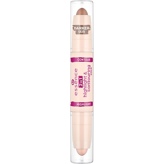 Essence 2in1 Highlight & Contouring Stick 2v1 korektor 20 Brownie 3,12 g