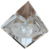 Krištáľové sklo Pyramída číra, Škorpión znamenie zverokruhu