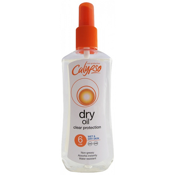 Calypso Dry Oil SPF6 olej na opaľovanie 200 ml