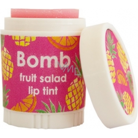Bomb Cosmetics Ovocný šalát - Fruit Salad balzam na pery 4,5 g