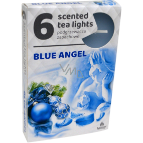 Čajové sviečky Blue Angel s vôňou čajových sviečok 6 kusov