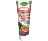 Bione Cosmetics Cannabis + Kostihoj Forte bylinný balzam s gaštanom konským 200 ml