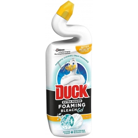 Duck Extra Power Citrus penivý bieliaci gél Wc čistiaci a dezinfekčný prípravok 750 ml