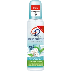 CD Reine Frische - Sviežosť telový deodorant antiperspirant v skle pre ženy, bez hliníkových solí a parabénov 75 ml