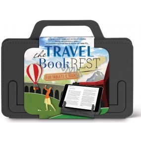 If The Travel Book Rest Cestovný držiak na knihu / tabliet Šedý 180 x 10 x 142 mm