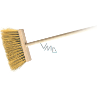 Spokar Metla zatláčaná s palicou, syntetické vlákna (PVC), palica 120 cm, šírka 50 cm