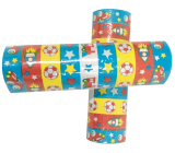 Serpentíny dekor špirály chlapčenské 14 mm x 4 m 9 kusov v balení