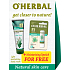 O Herbal Aloe Vera krém na ruky 100 ml + balzam na pery 3,6 g kozmetická sada