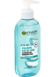 Garnier Skin Naturals Hyaluronic Aloe čistiaci gél pre všetky typy pleti 200 ml dávkovač