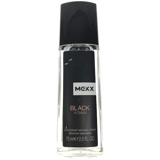 Mexx Black Woman parfumovaný deodorant sklo pre ženy 75 ml