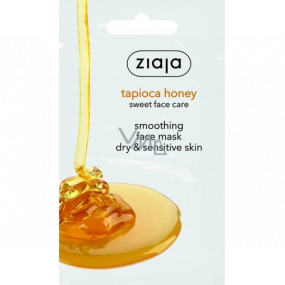 Ziaja Tapioca Honey vyhladzujúci pleťová maska s tapiokovým medom pre suchú a citlivú pleť 7 ml
