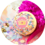 Bomb Cosmetics Koruna - Crowning Glory Šumivý balistik do kúpeľa 160 g