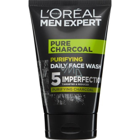 Loreal Paris Men Expert Pure Carbon Purifying čistiaci pleťový gél 100 ml