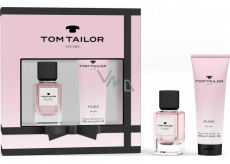 Tom Tailor Pure for Her toaletná voda pre ženy 30 ml + sprchový gél 100 ml, darčeková sada pre ženy