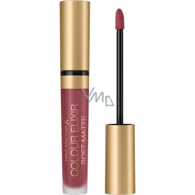 Max Factor Colour Elixir Soft Matte Dlhotrvajúci matný tekutý rúž 040 Soft Berry 4 ml