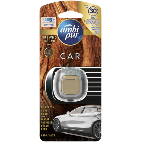 Ambi Pur Car Jaguar Wood osviežovač vzduchu do auta s vôňou kolíka 2 ml