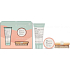 Baylis & Harding Cotswold Spa Jasmín a eukalyptus telové mlieko 200 ml + telový peeling 200 g + telová kefa, kozmetická sada pre ženy