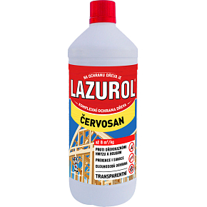 Lazurol červosan na hubenie červotočov, 1 l