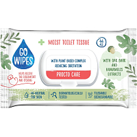 Go Wipes Procto Care vlhčený toaletný papier, 44 ks